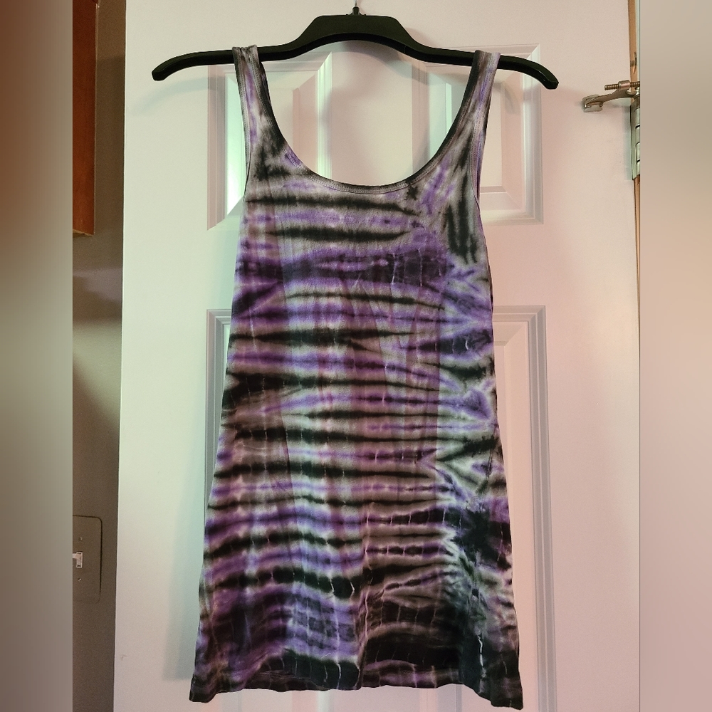 Stranded Tie Dye Tank Top Size Medium